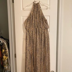 Speckled print maxi dress from Cupshe